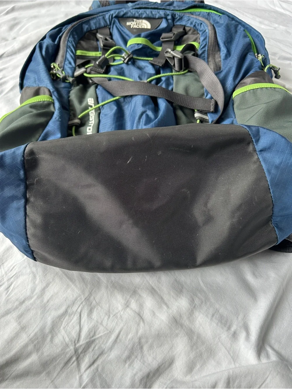 The North Face Blue & Green Men's Outdoor Backpack